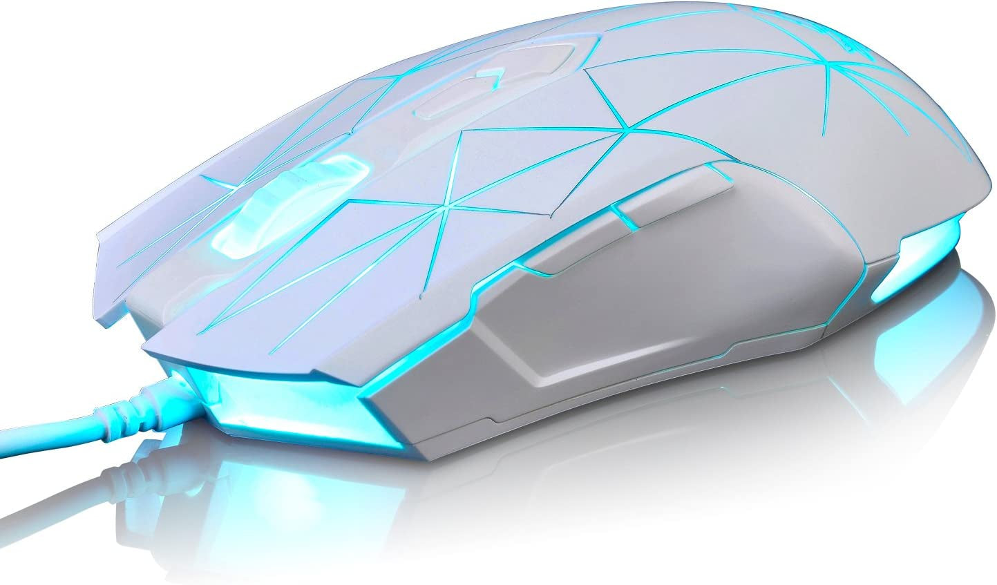 AJ52 Watcher RGB Gaming Mouse, Programmable 7 Buttons