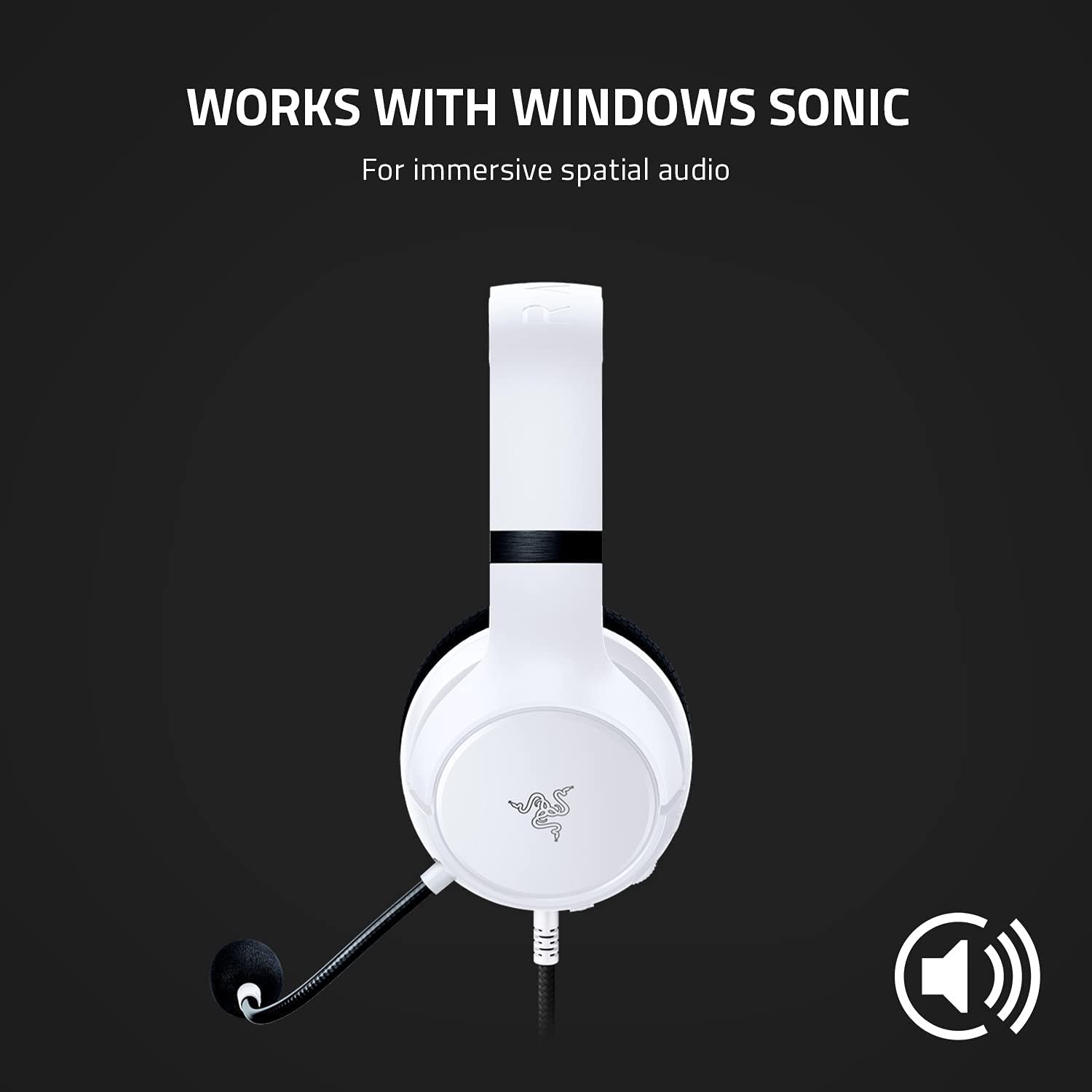 Kaira X Wired Headset for Xbox Series X|S, Xbox One, PC, Mac & Mobile Devices: With Microphone Built In