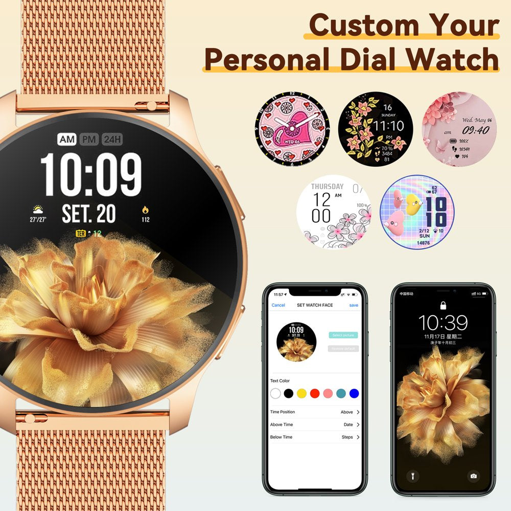 Gold Fitness Smartwatch 1.33