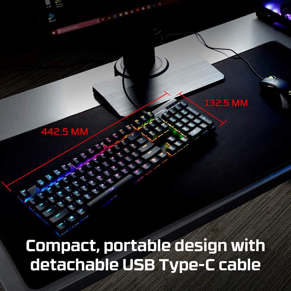 Mechanical Gaming Keyboard RGB LED Backlit