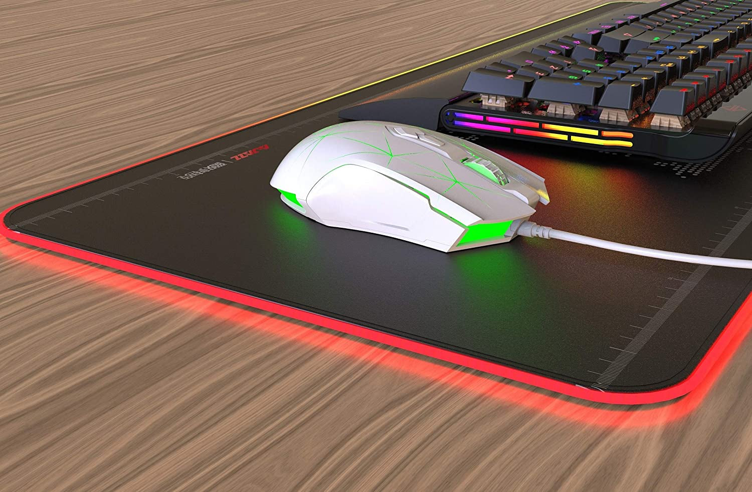 AJ52 Watcher RGB Gaming Mouse, Programmable 7 Buttons