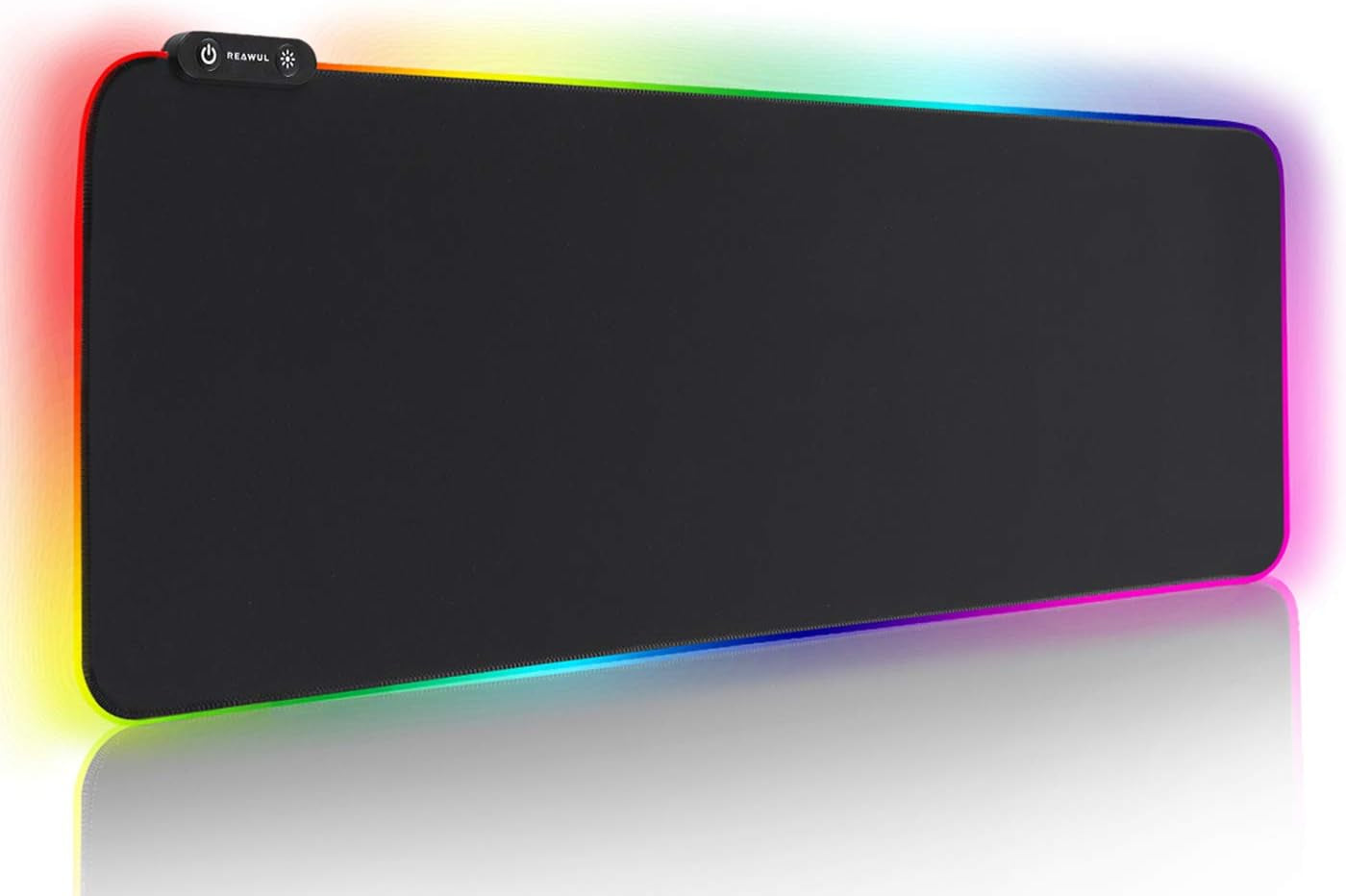 Extra Large RGB Gaming Mouse Pad - 14 Modes, Anti-Slip Base, Waterproof Surface - Ultimate Gaming Experience - 31.5 X 11.8In"