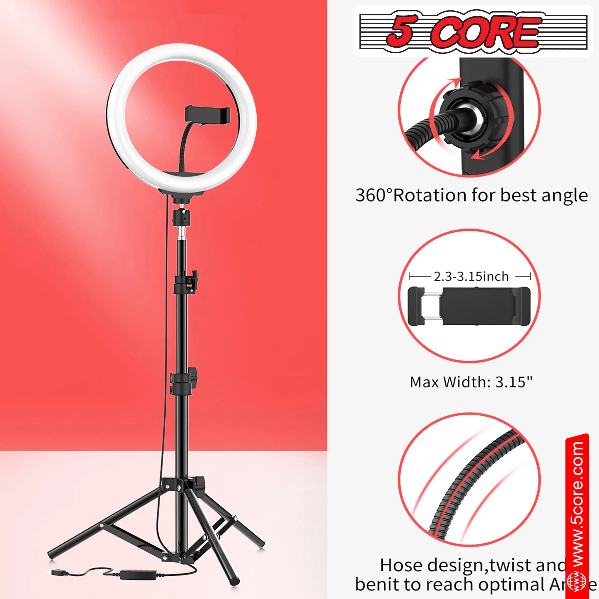 10 Inch  Core Ring Light 