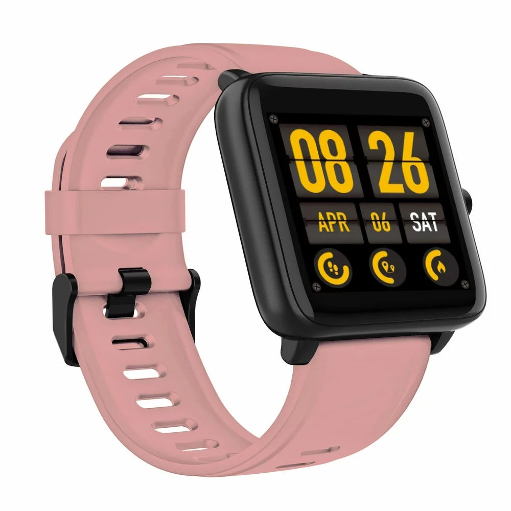 Rose Gold Fitness Smartwatch 