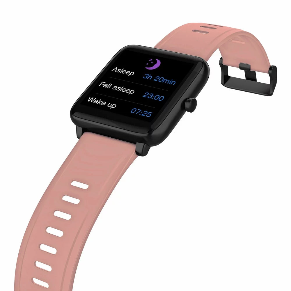 Rose Gold Fitness Smartwatch 